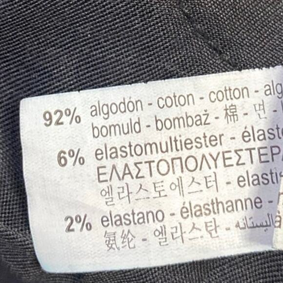 Zara Women's Black High Waisted Cropped Casual Cotton Skinny Denim Jeans Size 6 - Picture 5 of 5